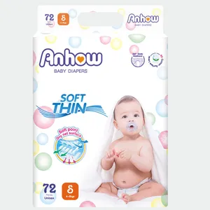 Pañales de bebé transpirables de tela no tejida con estampado personalizado, de buena calidad, respetuosos con el medio ambiente, venta al por mayor