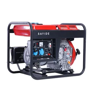 Taiyu Set harga Generator Diesel 3kva 4kva 5kva 5.5kva 6kva 6.5kva 7kva 8kva untuk penggunaan rumah kualitas tinggi