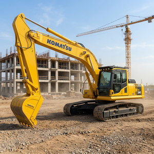 Excavadora Komatsu PC240 de 25 Toneladas, Modelo Popular de Segunda Mano a Precio Económico con Motor y Engranaje - Muy Rentable y en Oferta - Product Image 3