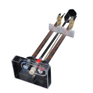 Aparato experimental de electrólisis del agua, demostrador de electrólisis del agua, electrodo de platino, varilla de carbono de acero inoxidable - Product Image 3