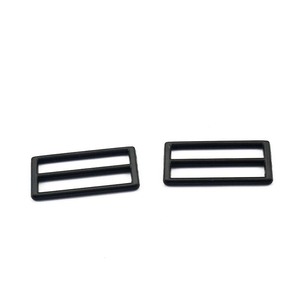 Zinc Alloy D Ring Buckle 38mm Black For Bags Adjustable <b>Webbing</b> Metal Buckle R003 Spring 2024 - Product Image 1