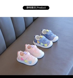 Nouvelles chaussures de marche pour tout-petits, respirantes, antidérapantes, en maille, confortables, mignonnes, pour garçons et filles, sport et loisirs - Product Image 5