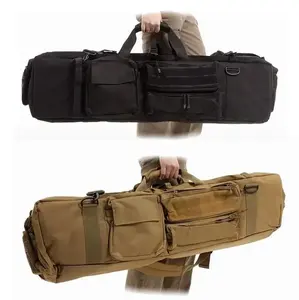 Fishing Rod Carrier Hunting Tactical Padded Soft Long Gun Range Bag Holster Carrying Protection Case