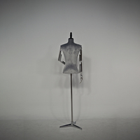 Haut de gamme Vitrine Réglable Mannequin Demi-corps Femelle Mannequin de Torse