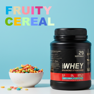 Proteína de Suero de Leche OEM ODM en Polvo a Granel, Sabor Personalizado a Cereal Afrutado, 24G de Proteínas, Suplementos, Reemplazo de Comida, Proteína Aislada en Polvo - Product Image 4