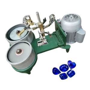Ensemble complet d'outils de facettage de pierres précieuses pour la fabrication de bijoux, machine à double disque pour la lapidation - Product Image 5
