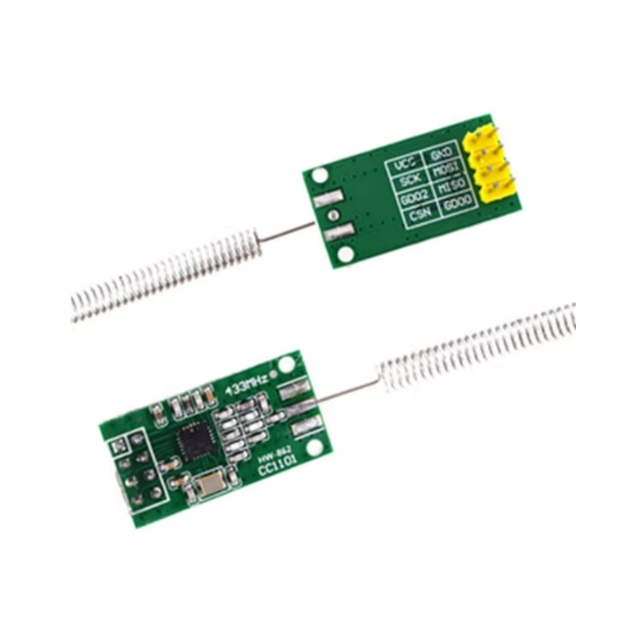 433m Cc1101 Data Transmission Transceiver Si4432 Industrial Rf Serial Communication Transparent Wireless Module