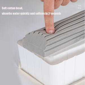 Fournisseur <span class=keywords><strong>d</strong></span>'usine, serpillières auto-nettoyantes <span class=keywords><strong>de</strong></span> haute qualité et bon marché, serpillières en éponge pour le nettoyage des sols, serpillières en éponge PVA pour le nettoyage des sols - Product Image 4