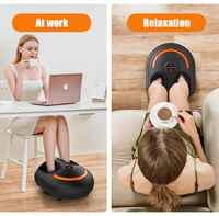 Portable plantaire fasciiti pression électrique petit rouleau thai appareil vibrant jambe et pied et mollet instruments de massage machine