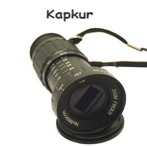 11X Zoom Director's Viewfinder - 41mm Front Thread, Aluminum Alloy, With Carry Bag For Film & Photography