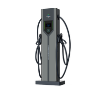 Hipech Nouveau Cabinet de Recharge pour Véhicules Électriques 360-480KW Système de Recharge Rapide DC Multi-Modules Refroidissement Liquide Distribution d'Énergie Intelligente IP54