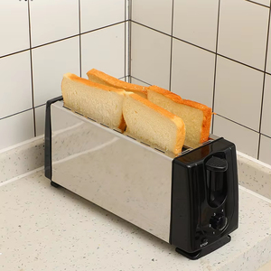 Thép không gỉ tự động hai mặt bánh mì nướng bánh mỳ cho nhà bếp sử dụng hoàn hảo cho bữa ăn sáng bánh mì - Product Image 2