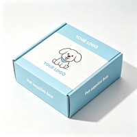 Boîtes d'expédition en carton personnalisées pour jouets pour animaux de compagnie, emballage en gros pour jouets pour chats, boîtes d'expédition pour produits pour animaux avec encre à base de soja