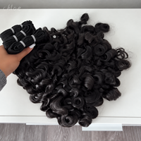 Cheveux indiens naturels bouclés des Caraïbes, 100% cheveux humains, lots de cheveux bruts, vente en gros, fournisseur de cheveux bruts, fabrication en usine