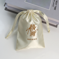 Sacs à poussière en soie de luxe personnalisés, sacs cadeaux de qualité avec cordon de serrage pour cosmétiques, bijoux, lingerie, sacs à main, pochette en satin pour cheveux