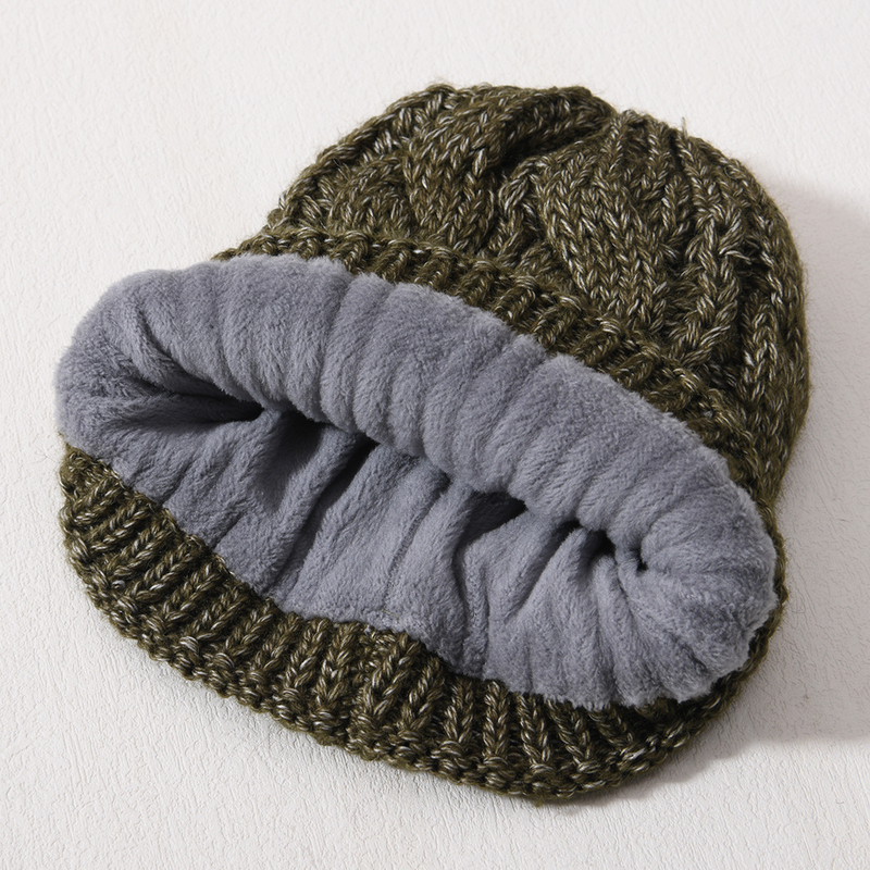 Custom Earflap Scarf Hat Fleece Lining