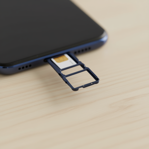 Tiroir pour carte SIM et carte Micro SD bleu foncé pour accessoires de téléphone portable Vivo Y21/ Y21s - Product Image 3