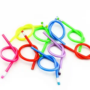 Wholesale creative plastic soft bendable pencil (30cm)