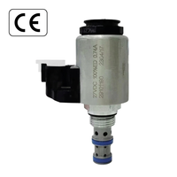 Vanne solénoïde à 3 voies de type bobine ISV08-B35, série haute pression, à cartouche vissable pour actionneur, directement de l'usine