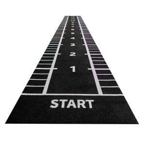 Césped Artificial de Alta Densidad de 15 mm con Logotipo Personalizado <span class=keywords><strong>para</strong></span> Gimnasio, Pista de Trineo, Alfombra de Césped Artificial <span class=keywords><strong>para</strong></span> Empujar Trineos, Suelo <span class=keywords><strong>para</strong></span> Gimnasio - Product Image 4