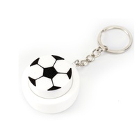 Nouveauté : Porte-clés Fidget Toy en forme de ballon de sport imprimé en 3D (football, baseball) avec son 'Click Clack' – Thème Match de Football