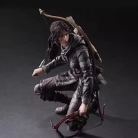 Figura de acción articulada de PVC de Tomb Raider: Rise of the Tomb Raiders, modelo de juguete para decoración de películas