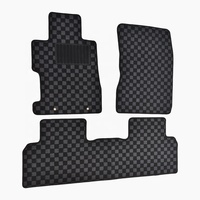 Tapis de sol pour Honda CIVIC FD 1 2 3/CIVIC EK EG Tapis de sol pour voiture 3 pièces avec repose-pieds