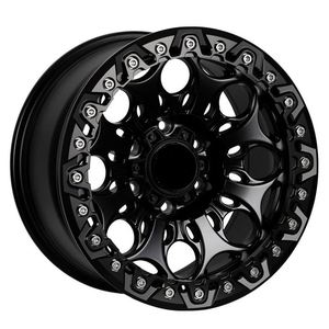 Rines de Aleación Forjados Personalizados de <span class=keywords><strong>4</strong></span>, <span class=keywords><strong>5</strong></span> y 6 Orificios, Rines Monobloque 4X4, Rines Beadlock Soldados, Offset 100, 110, 112, 120, 130, 139.7, 150, -20, <span class=keywords><strong>25</strong></span> - Product Image 2