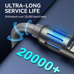 4 trong 1 dữ liệu bền 5A USB sạc cáp Loại C L cổng/Loại C vật liệu hợp kim kẽm truyền dữ liệu đa sạc điện thoại di động - Product Image 5