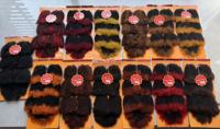 En stock – Extensions de cheveux 100 % protéinés Marley Kinky Curly en vrac, doux, afro, bouclés, pour tresses et torsades Marley