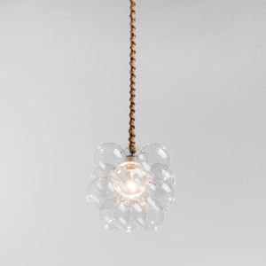 נדבי כדור זכוכית מנופחת נדלית תליון עיצוב מודרני תליית אור לסלון חדר אוכל וילה - Product Image 4