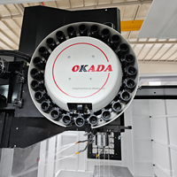 Centre d'usinage vertical CNC 4 axes haute précision VMC avec table rotative pour l'ingénierie de précision