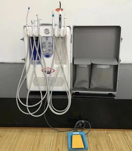 CE Approved Portable Mobile <strong>Dental</strong> <strong>Unit</strong> Medical <strong>Dental</strong> <strong>Chair</strong> Equipment Air Compressor <strong>Electric</strong> Made Metal Plastic Manufacturer - Product Image 3