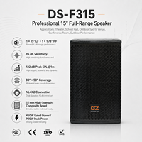OEM/ODM Haut-parleur professionnel pleine gamme 15 pouces 8Ω 450W-900W pour salle de conférence