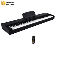Foctory Piano Digital 88 Nada, Piano Elektronik Profesional dengan Keyboard Mini USB Instrumen