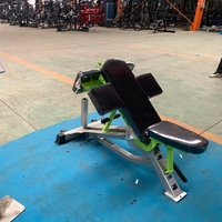 Équipement de fitness pour la gym : Banc de musculation 3-en-1 réglable (incliné, plat, décliné)