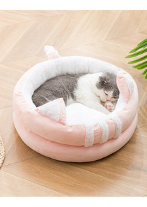 Nouveau chenil d'automne/hiver, chenil chaud pour animaux de dessin animé, lits de luxe pour animaux de compagnie, lits pour chiens avec <span class=keywords><strong>lit</strong></span> lavable pour chiens - Product Image 3