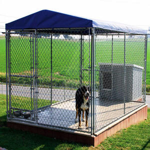 Chenil pour animaux avec preuve/serrure 79x79 "Chaîne à maillons Clôture pour chien Enclos extérieur pour chien Chaîne en treillis métallique Grande <span class=keywords><strong>cage</strong></span> pour chien - Product Image 5