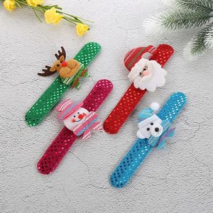 Nouveautés : Bracelet en peluche cerf pour Noël, jouet cadeau réutilisable, bracelet à claquer pour enfants - Product Image 6