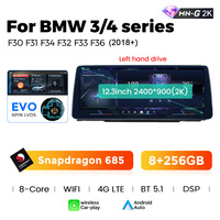 MEKEDE-Radio de coche con pantalla 2K, 2400x900, Android 13, Snapdragon 685, DSP, para BMW 3 Series F30 F31 2013-2017