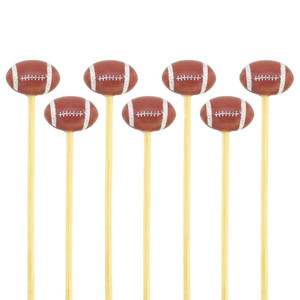 ไม้ไผ่ขนาด4.7นิ้วสำหรับตกแต่งลายฟุต<span class=keywords><strong>บอล</strong></span>อุปกรณ์สำหรับงานเลี้ยงบุฟเฟ่ต์ไม้ไผ่ปฏักงานค็อกเทล - Product Image 6