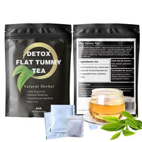 Thé Détox Naturel aux Herbes Marque Blanche pour Ventre Plat, Perte de Poids, Brûle-Graisse, Amincissant, Soutien Digestif, Sachets de Thé Santé