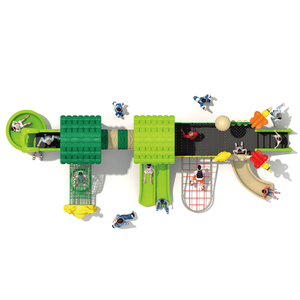 Chất Lượng Cao Rừng Loạt Sân Chơi Thiết Bị Cho Ngoài Trời Kết Hợp Slide Tùy Chỉnh Cho Công Viên Thể Thao Công Cộng - Product Image 6