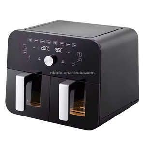 Aifa большая емкость, двойная корзина, Воздушная фритюрница, две комнаты, <span class=keywords><strong>2</strong></span> независимые корзины, двухзонная воздушная фритюрница, 10 л, 11 л, 12 л - Product Image 2