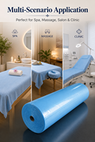 Rouleau de drap jetable en PP non tissé à infrarouge lointain pour salon de beauté, massage, spa, médical, tatouage – Housse de lit imperméable et respirante