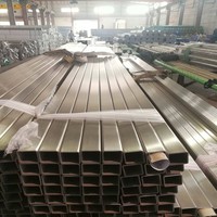 Tubería Cuadrada de Acero Soldada ASTM 304 306 316 6mm 8mm 10mm para Techos Exteriores, Anticorrosión, Certificación ISO9001, Laminada en Frío y en Caliente