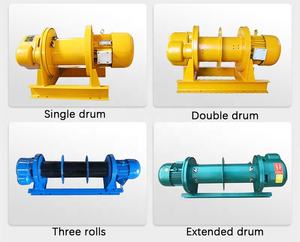 Derek listrik konstruksi drum ganda, 2 ton 5 ton <span class=keywords><strong>10t</strong></span> <span class=keywords><strong>220v</strong></span> 380v multifungsi - Product Image 4