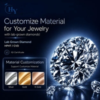Diamante Grande Creado en Laboratorio HPHT CVD VVS VS Corte Excelente 1CT 1.5CT 2CT 3CT 4CT 5CT 10CT Diamante Sintético Certificado IGI Cultivado en Laboratorio