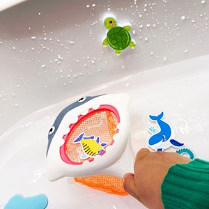 Toptan tbm Artamber deniz özel küvet bebek banyo yüzen oyuncak köpekbalığı balıkçılık araçları - Product Image 6