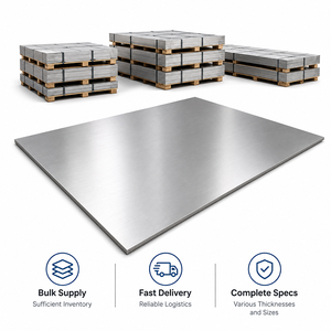 Tôle d'acier inoxydable ultime Titan 304 316L laminée à froid 2B BA, stock 5000T, livraison directe mondiale depuis l'usine, entrepôt Forteresse - Product Image 4